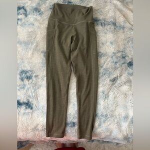 Prana dusty green leggings